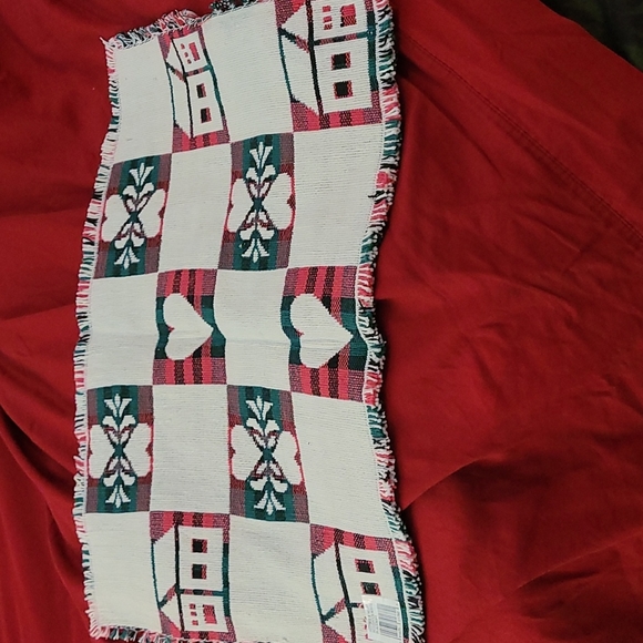 Reversible placemats and a "rug" (no non-slip backing]. - Picture 2 of 4